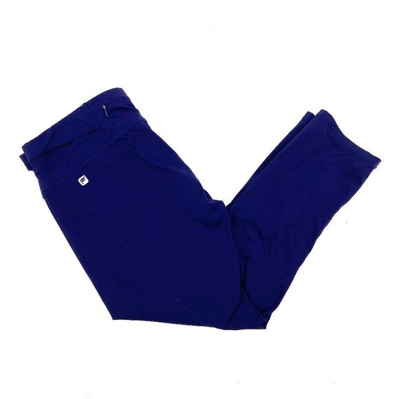 FABLETICS Gia Powerlite Purple Crop Back Zipper Pockets Workout Leggings M / L - Picture 3 of 9